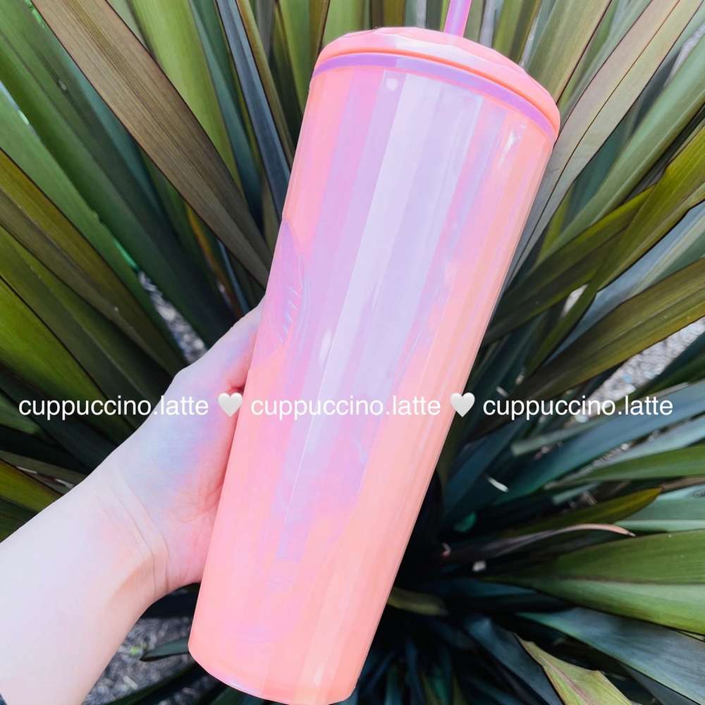 💖NEW💖Starbucks Blush Pink Kaleidoscope Dome Cup - Picture 2 of 6